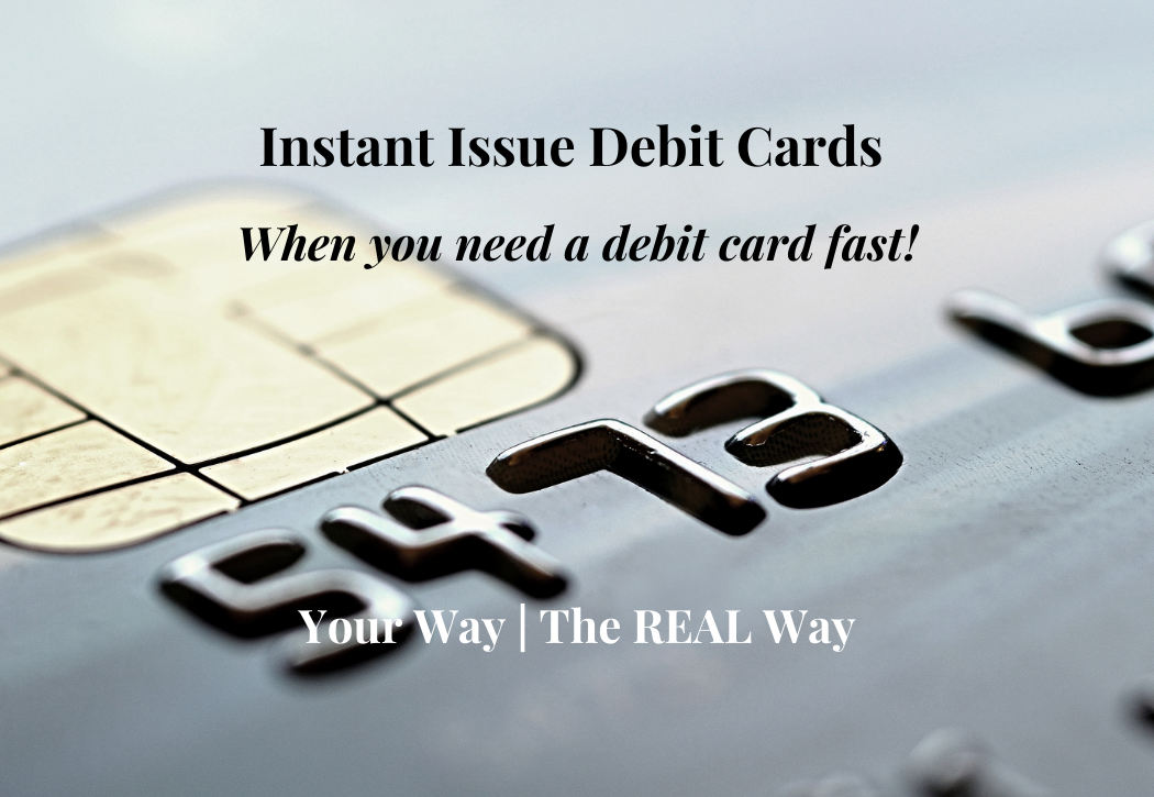 Image of Instant Issue Debit Card